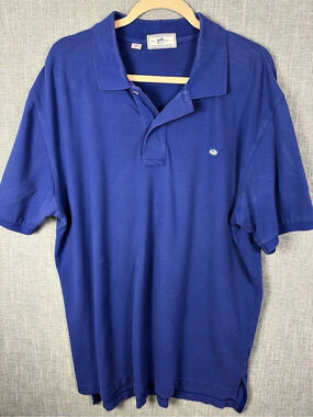 Southern Tide The Skipjack Polo - University of Virginia Cavaliers Blue Polo XL